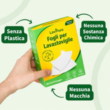 Fogli per lavastoviglie naturali ed ecologici