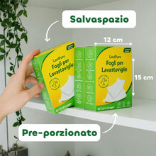 Fogli per lavastoviglie naturali ed ecologici